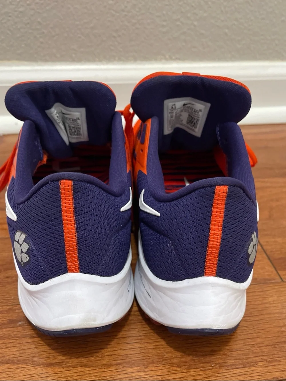 Nike Men’s Air Zoom Pegasus Clemson Size 8